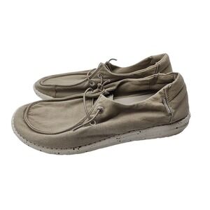 Hey Dude Wendy Brown Low Top Casual Shoes Loafers Women's Size 9